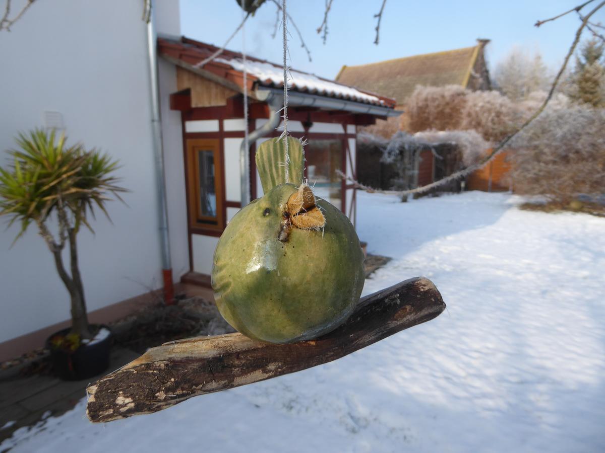 Hotel Garni & Oma'S Heuhotel 'Pension Zur Galerie' Barby Exterior photo